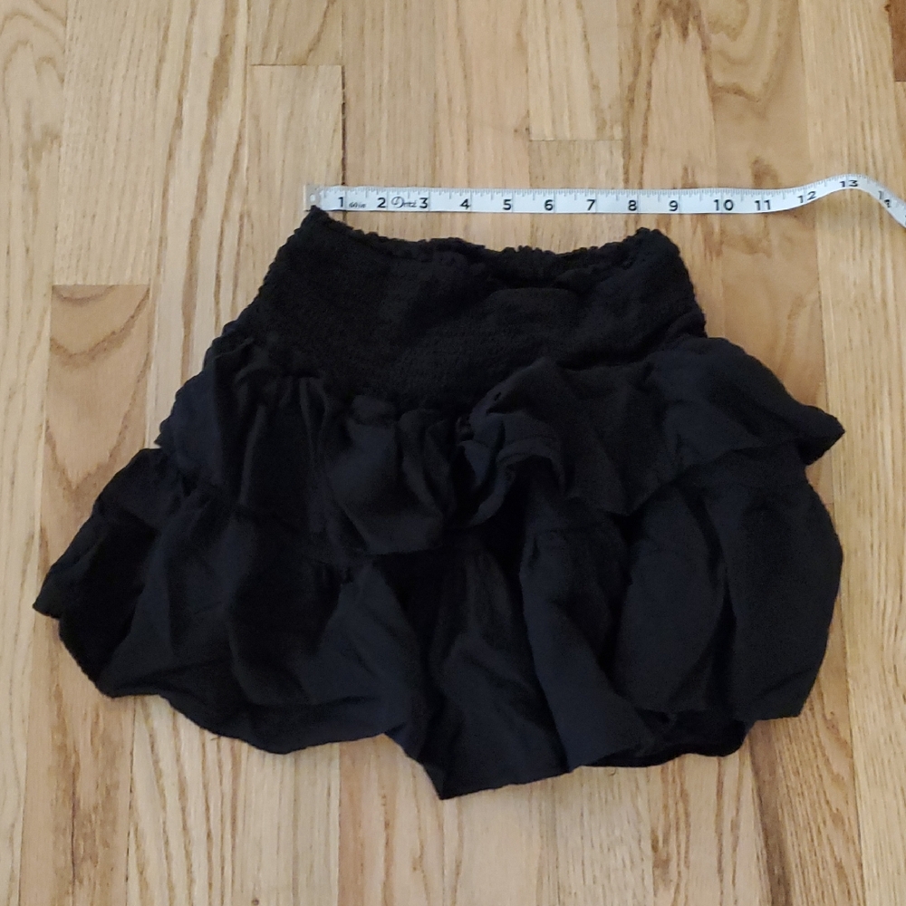 Source Unknown Black Mini Skirt